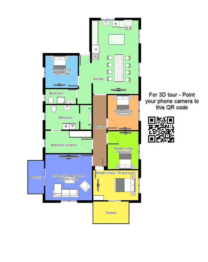 Aday - 4 Bedroom - Modern Living Apartment - Aalborg Eksteriør billede